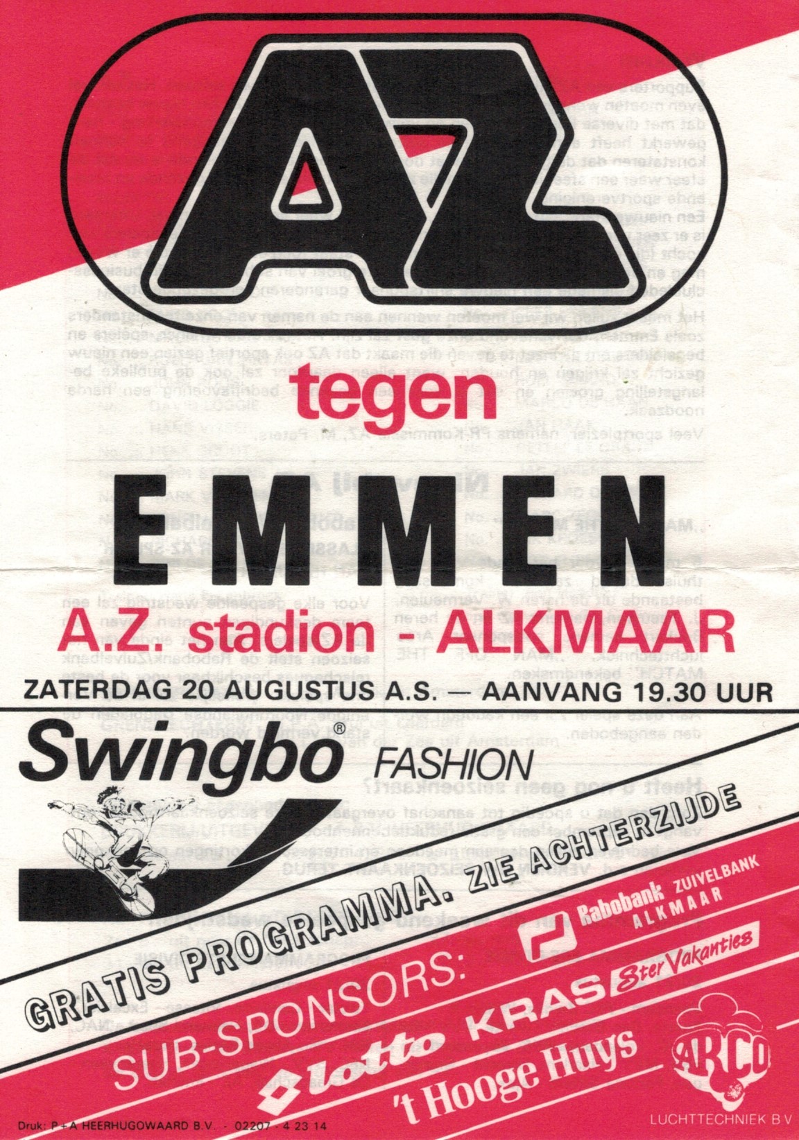 AZ Programma 20-aug-1988 Emmen
